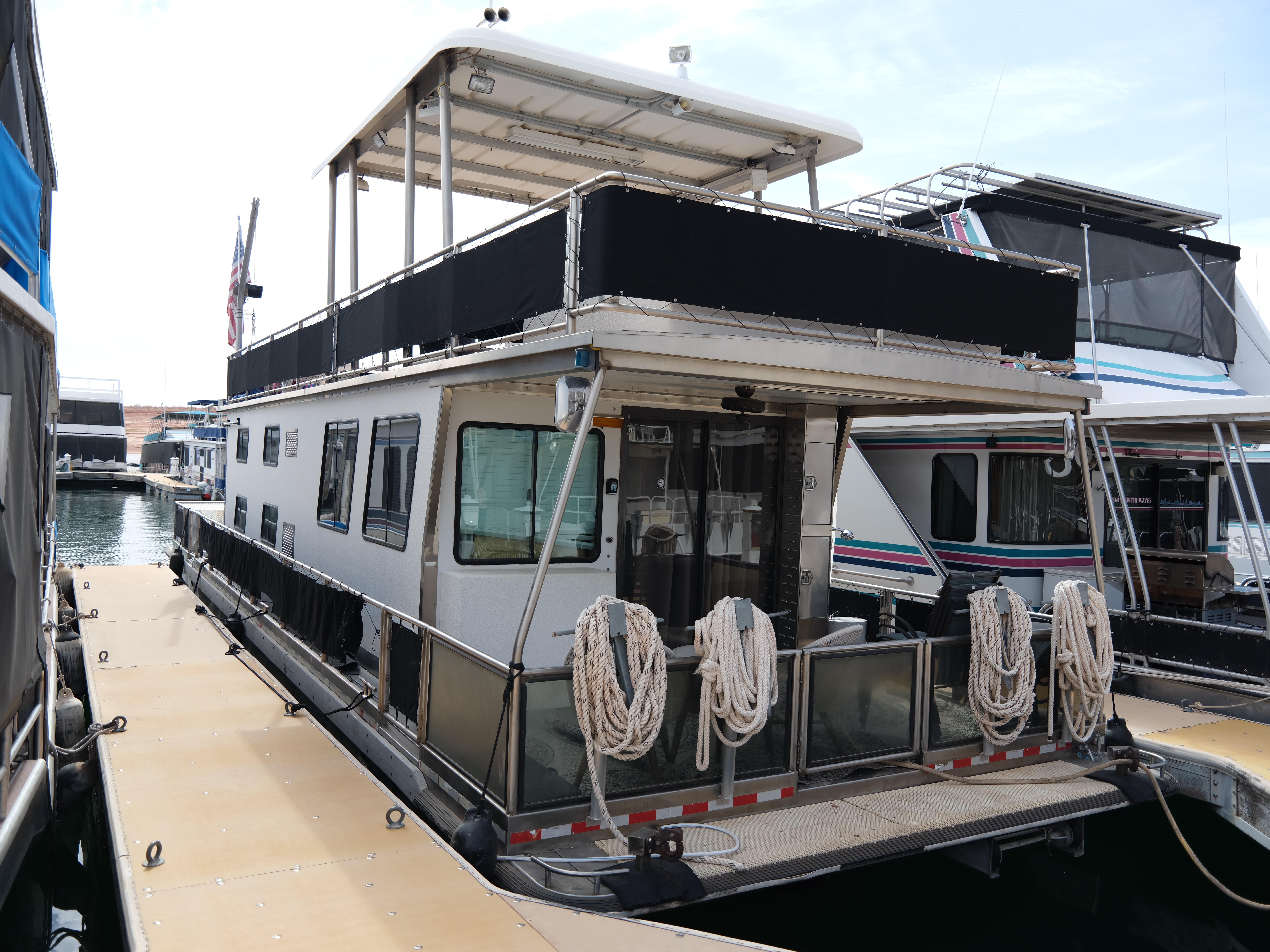 Custom 55x14 Stainless Houseboat