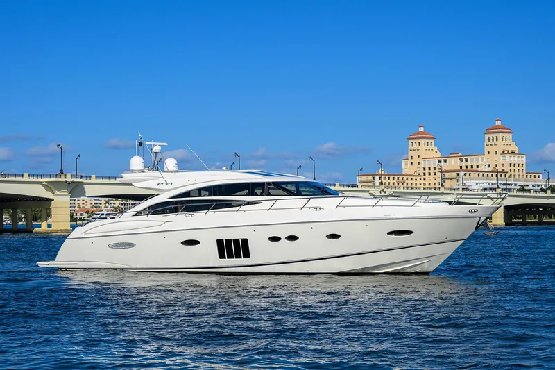 Joint Credit II Yacht Photos Pics Princess 72 Joint Credit II - Exterior Profile