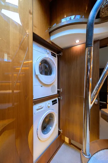 Joint Credit II Yacht Photos Pics Princess 72 Joint Credit II - Interior Laundry
