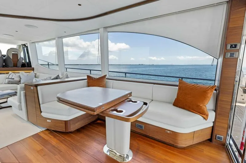 Princess Rose III Yacht Photos Pics Dinette
