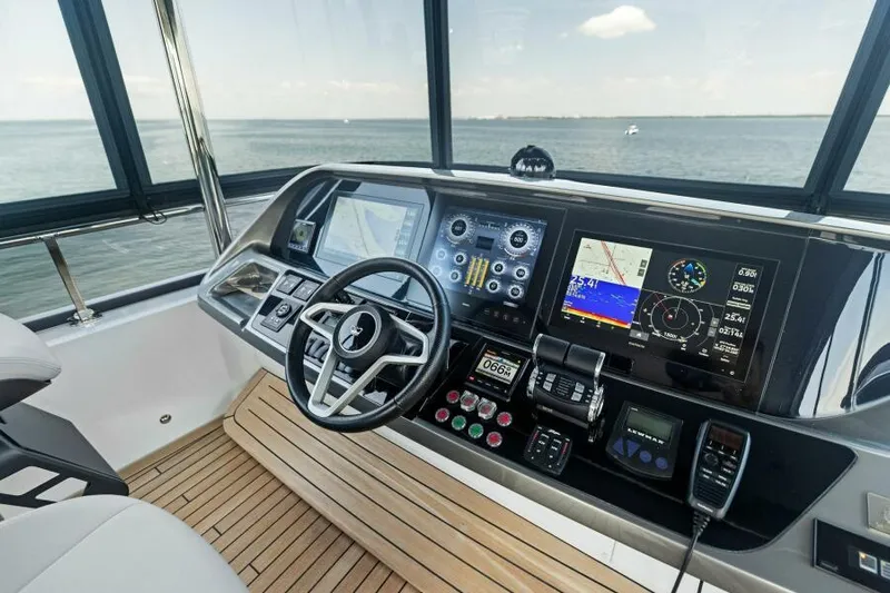 Princess Rose III Yacht Photos Pics Flybridge Helm/Electronics