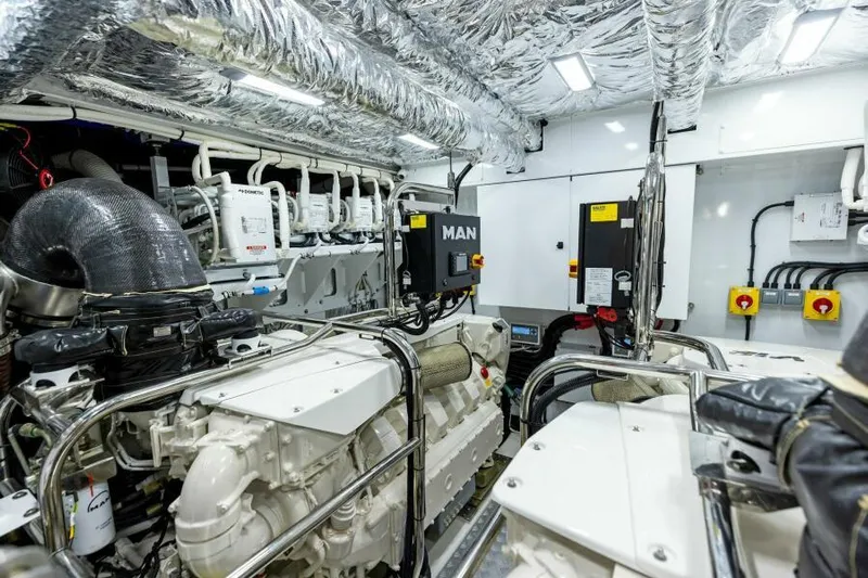 Princess Rose III Yacht Photos Pics Engine Room