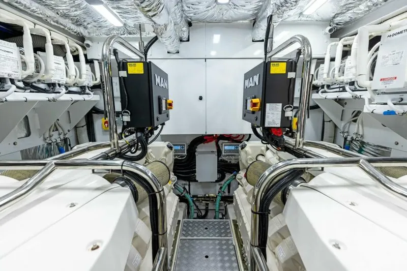 Princess Rose III Yacht Photos Pics Engine Room