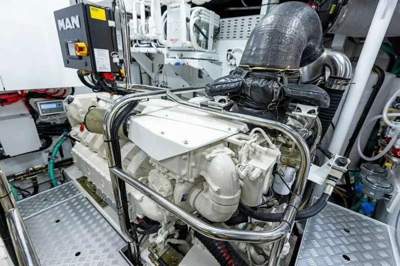 Princess Rose III Yacht Photos Pics Engine Room