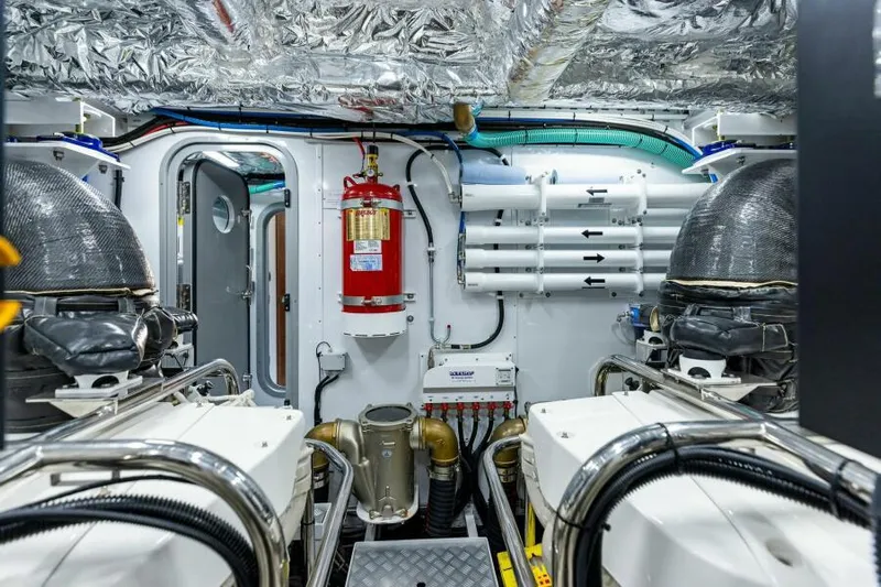 Princess Rose III Yacht Photos Pics Engine Room