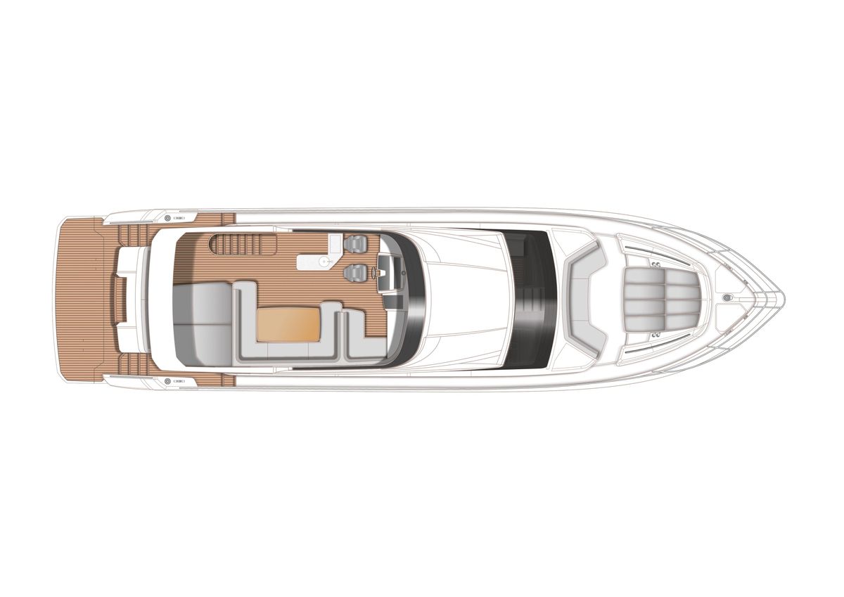2015 Princess 68 