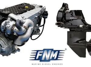 2024 FNM NEW FNM 42HPEP-150 150hp Marine Diesel Engine & Mercruiser Bravo 2 Sterndrive Package