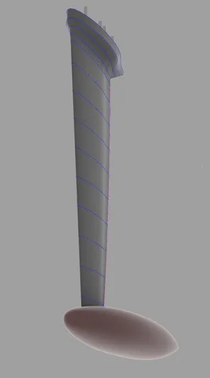 Time Shaver Yacht Photos Pics 2001 X-Yachts IMX40 keel design, showcasing sleek, aerodynamic structure.