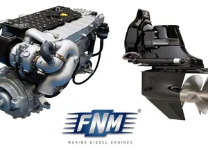 2024 FNM NEW FNM 42HPEP-330 330hp Marine Diesel Engine & Mercruiser Bravo 3 Sterndrive Package