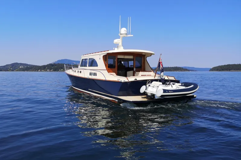 Ripplecove Yacht Photos Pics 2006 Vicem 54 Classic yacht cruising on calm blue waters.