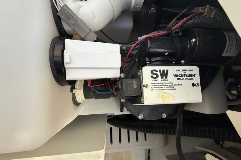  Yacht Photos Pics Vacuum pump system in 2022 Sea Ray Sundancer 320 Outboard boat.