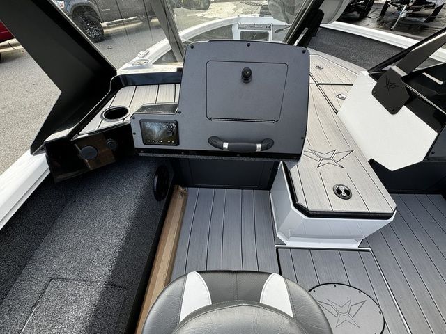 2024 Vexus ADX190 boat interior with sleek dashboard and modern seating.