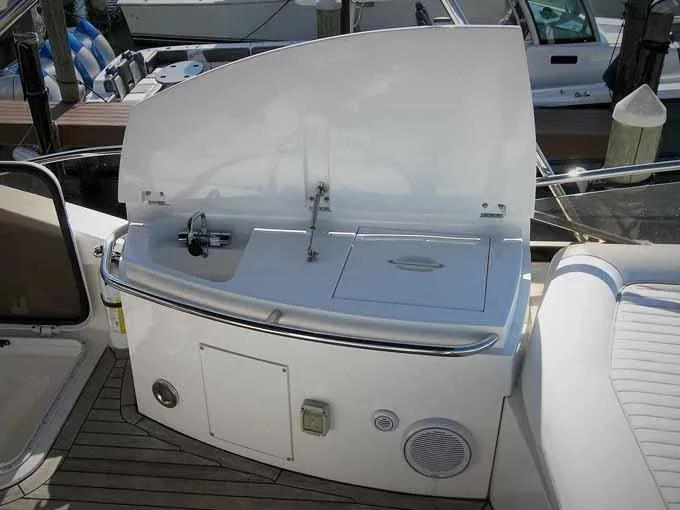 Young Girl Yacht Photos Pics Flybridge Wet bar