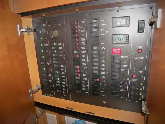 Young Girl Yacht Photos Pics Main Electrical Panel