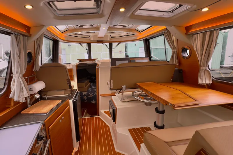  Yacht Photos Pics Interior of 2023 Ranger Tugs R-29 S yacht.