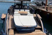 2022 Solaris Power 44 Open yacht with sleek design and spacious deck.