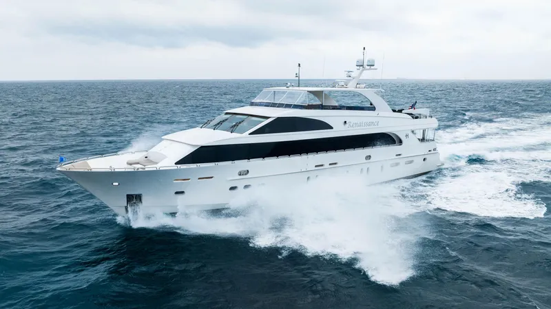 Renaissance Yacht Photos Pics 2016 Hargrave 116 RPH yacht cruising on open sea.