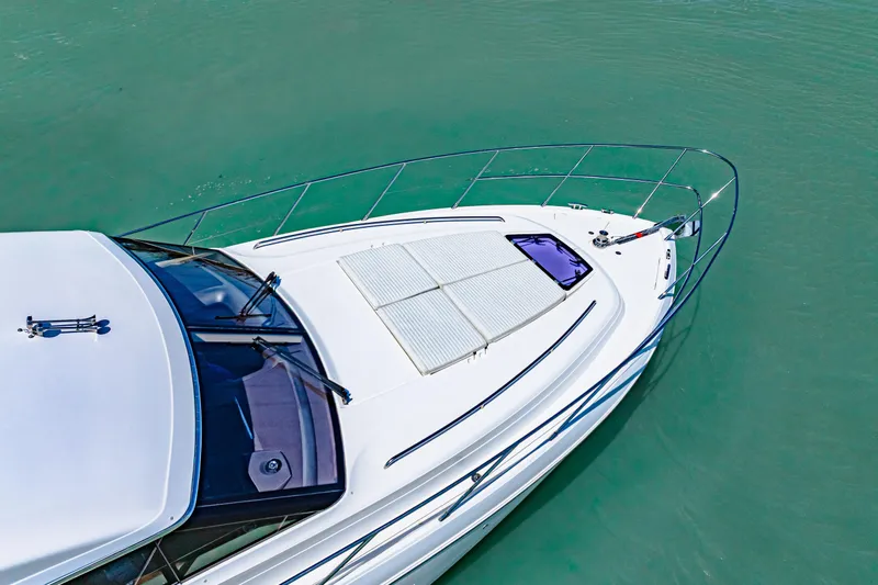 Fuelish Pleasure II Yacht Photos Pics Luxury Princess 56 yacht, 2017 model, cruising on turquoise waters.