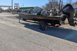 2025 Tracker Bass Tracker Classic Limited boat with Mercury engine on a trailer.