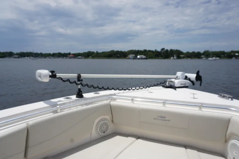 Santiago Yacht Photos Pics 2019 32 Cobia 320 CC SANTIAGO Trolling Motor