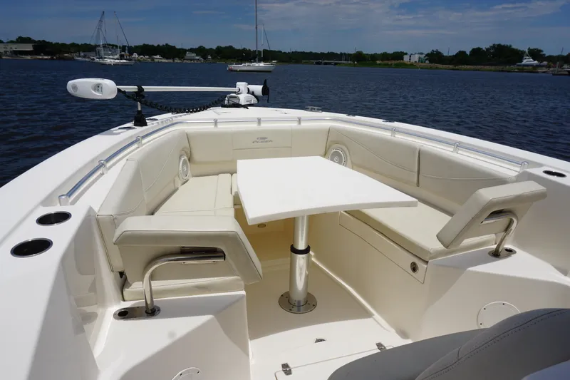 Santiago Yacht Photos Pics 2019 32 Cobia 320 CC SANTIAGO Bow
