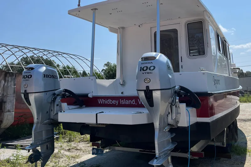 Lenore Yacht Photos Pics 2023 Great Harbour Trawlers TT35 with dual Honda 100 VTEC engines, Whidbey Island, WA.