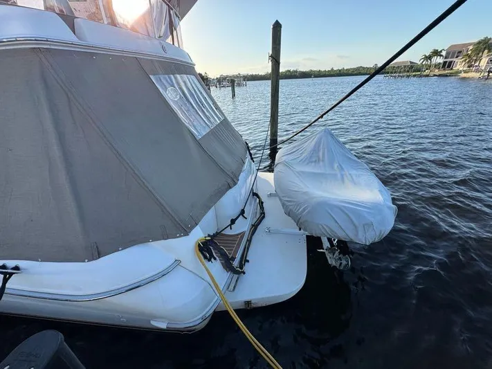 Honey Badger Yacht Photos Pics 1996 Sea Ray 400 Tender