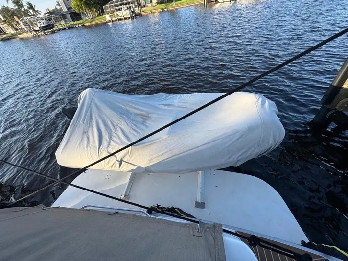 Honey Badger Yacht Photos Pics 1996 Sea Ray 400 Tender Covered