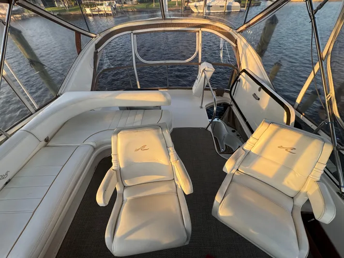 Honey Badger Yacht Photos Pics 1996 Sea Ray 400 Flybridge