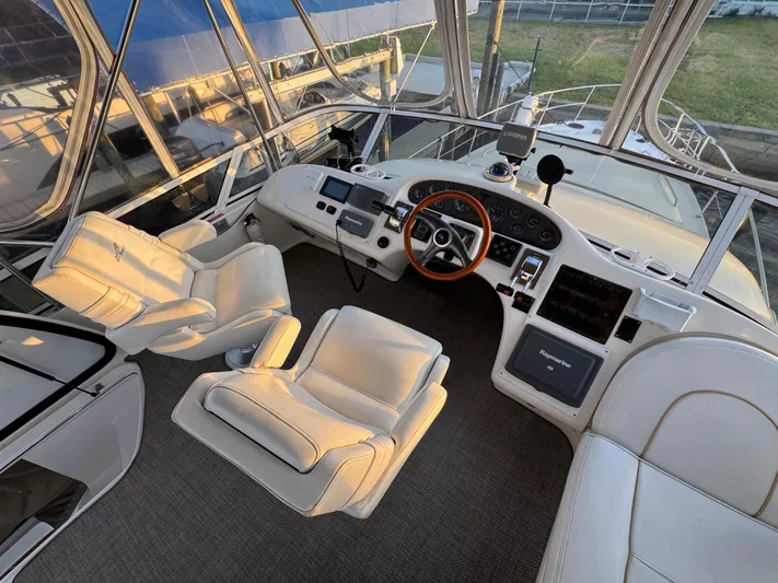 Honey Badger Yacht Photos Pics 1996 Sea Ray 400 Flybridge