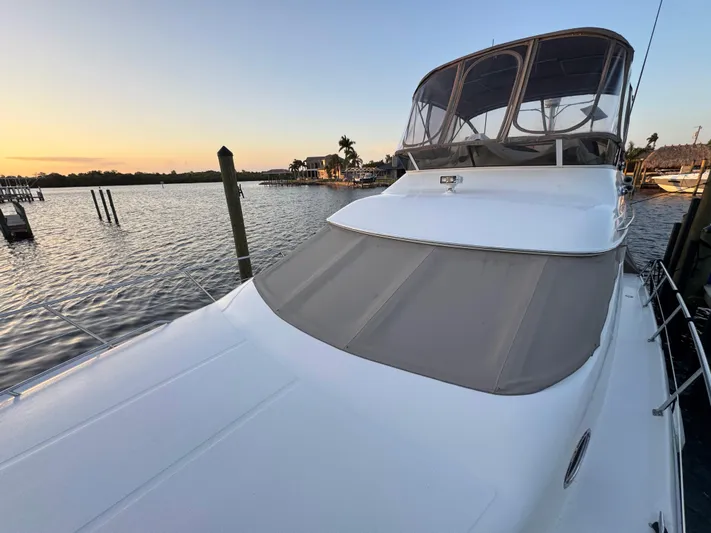 Honey Badger Yacht Photos Pics 1996 Sea Ray 400 Bow