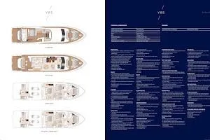 Record Year Yacht Photos Pics Deck plans and specifications of the 2021 Princess Y85 yacht model.