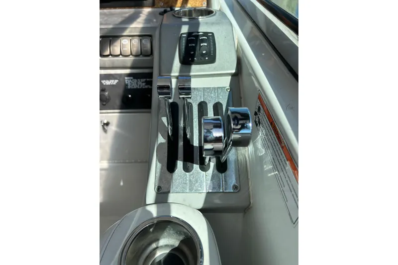 Wattever Yacht Photos Pics Dual engine controls...