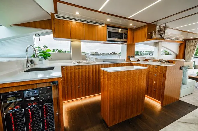 Indigo Yacht Photos Pics Galley