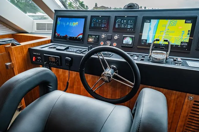 Indigo Yacht Photos Pics Helm