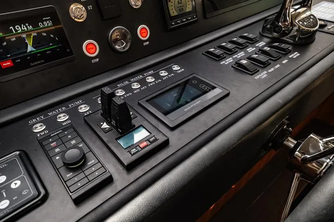 Indigo Yacht Photos Pics Helm Detail