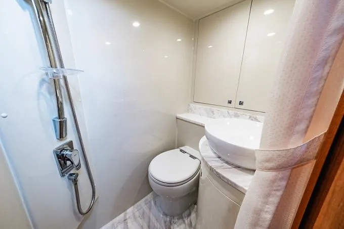 Indigo Yacht Photos Pics Crew Head