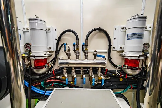 Indigo Yacht Photos Pics Fuel Manifold