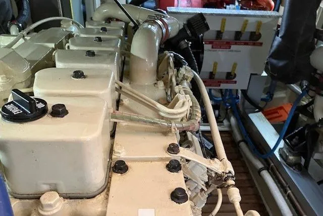  Yacht Photos Pics Starboard Engine (facing aft)