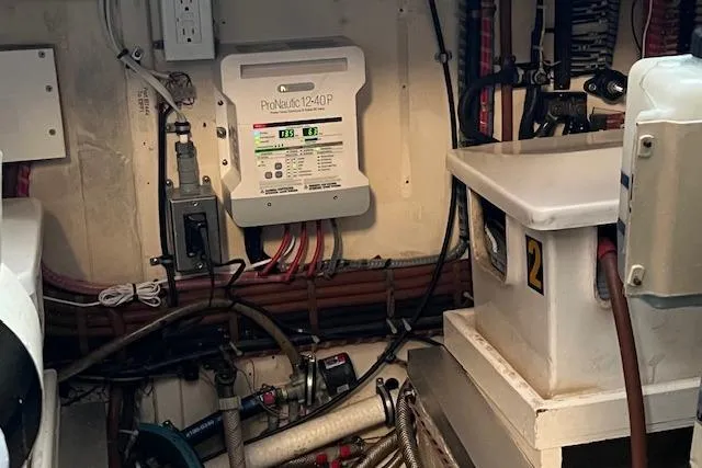  Yacht Photos Pics Engine Room Forward Bulkhead