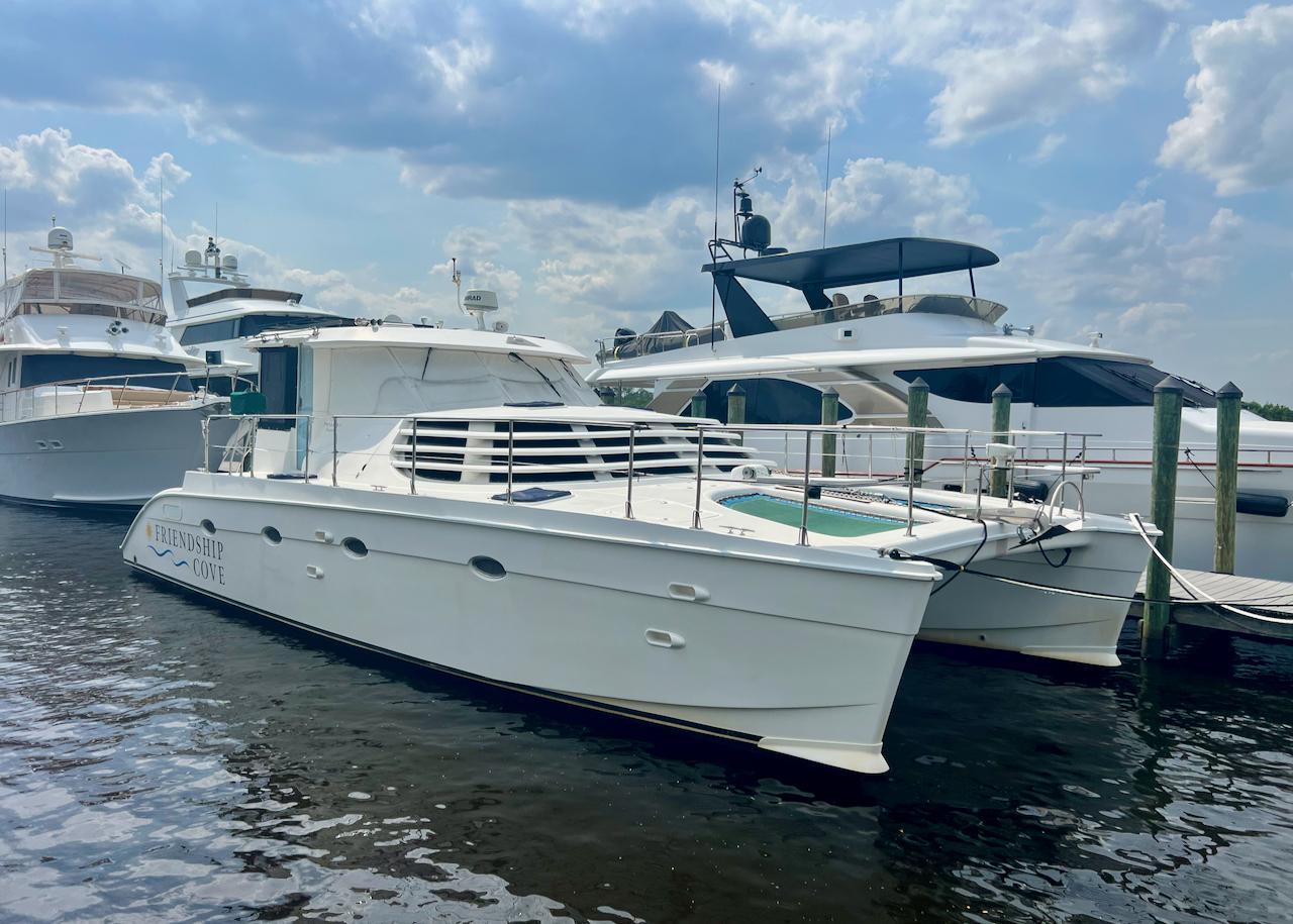 manta 44 power catamaran for sale