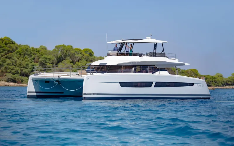 Power 67 - Fountaine Pajot Yacht Photos Pics FOUNTAINE PAJOT POWER 67