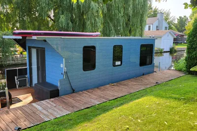 Custom Houseboat