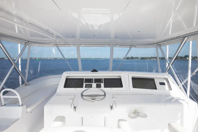 No Worries II Yacht Photos Pics Viking 54 No Worries II - Helm