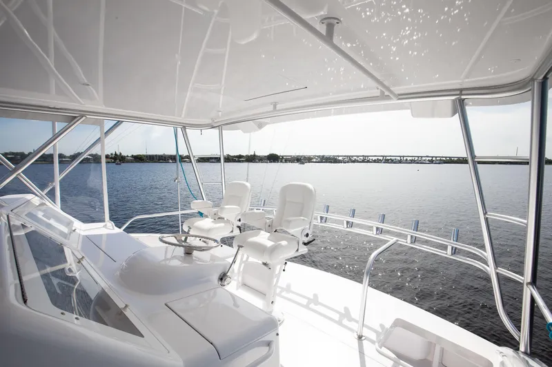 No Worries II Yacht Photos Pics Viking 54 No Worries II - Helm