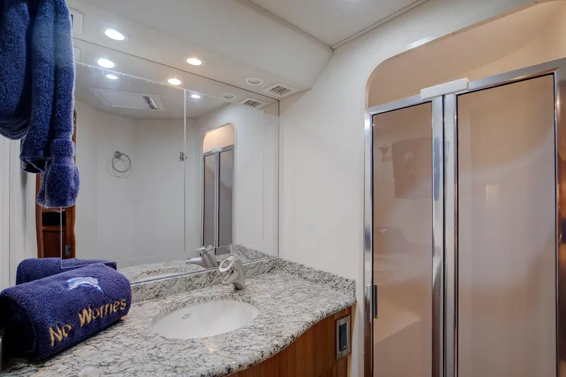 No Worries II Yacht Photos Pics Viking 54 No Worries II - Head