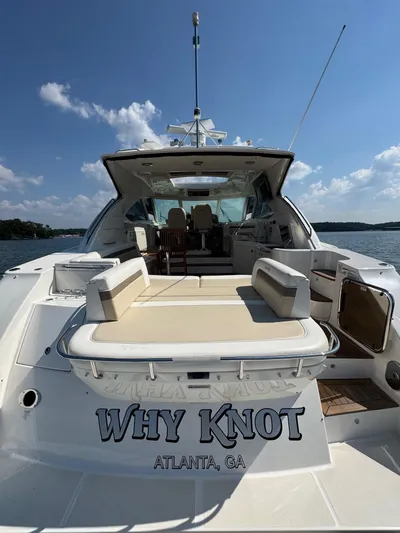 Why Knot Yacht Photos Pics 2012 Sea Ray 540 Sundancer yacht named "Why Knot" docked in Atlanta, GA.