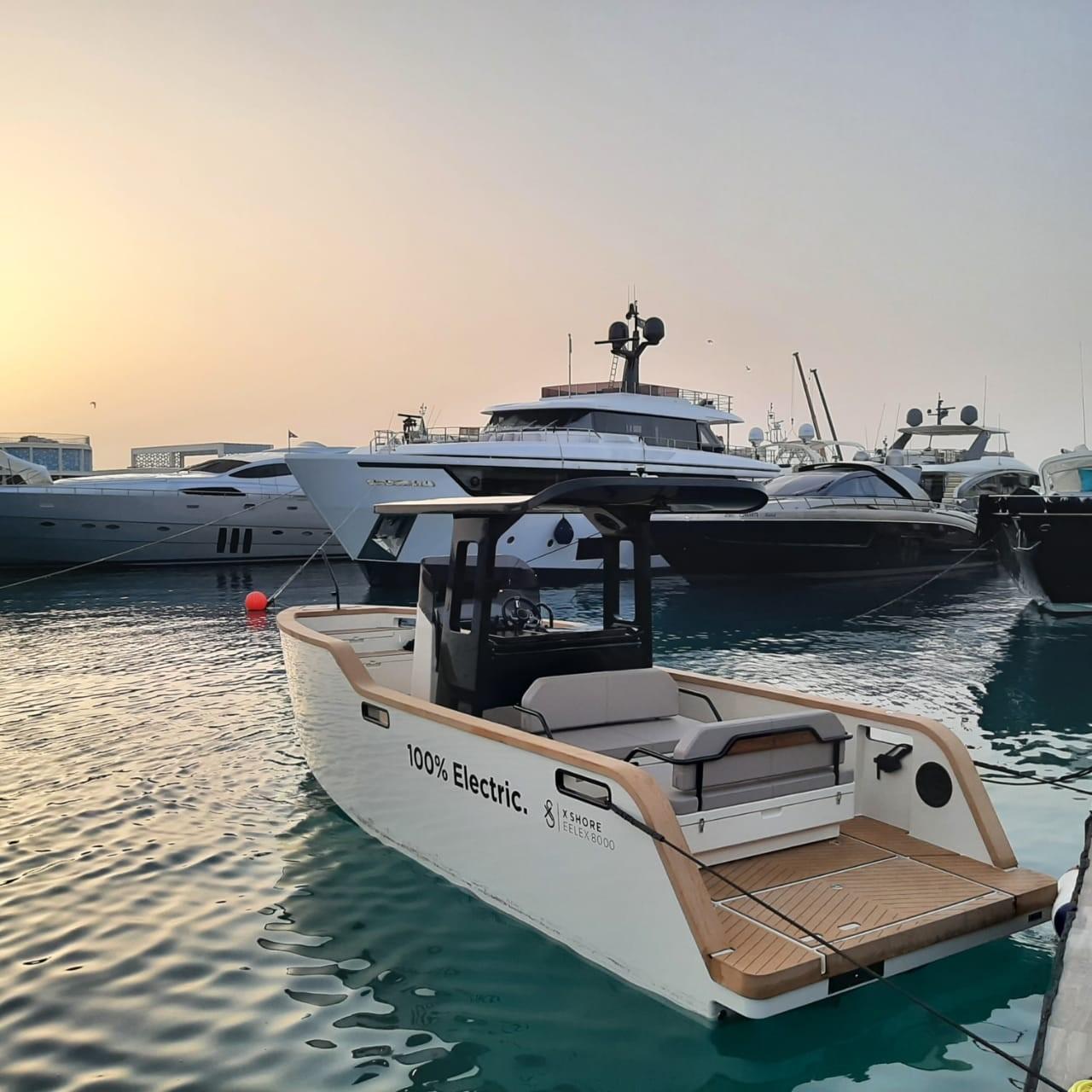 Pure electric boating pleasure with the X Shore 1 and the Eelex 8000! 