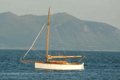 1932 Classic Long Keel Double Ended Gaff Sloop