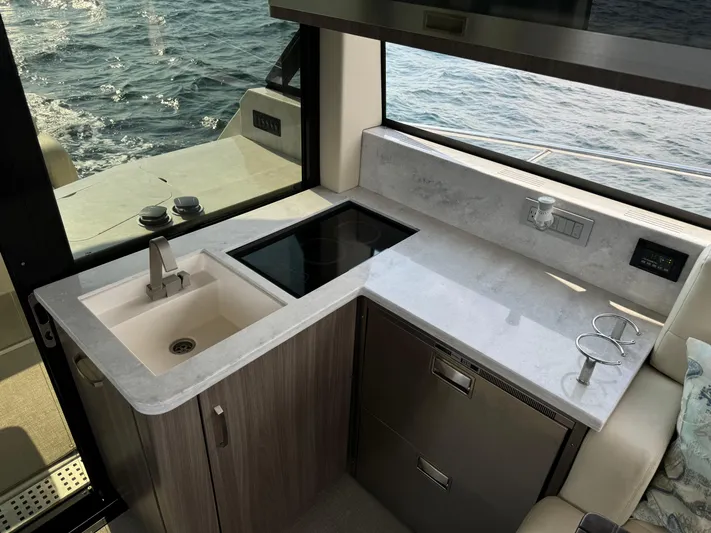 D'bauchery Yacht Photos Pics 2022 Regal 38XO- Galley